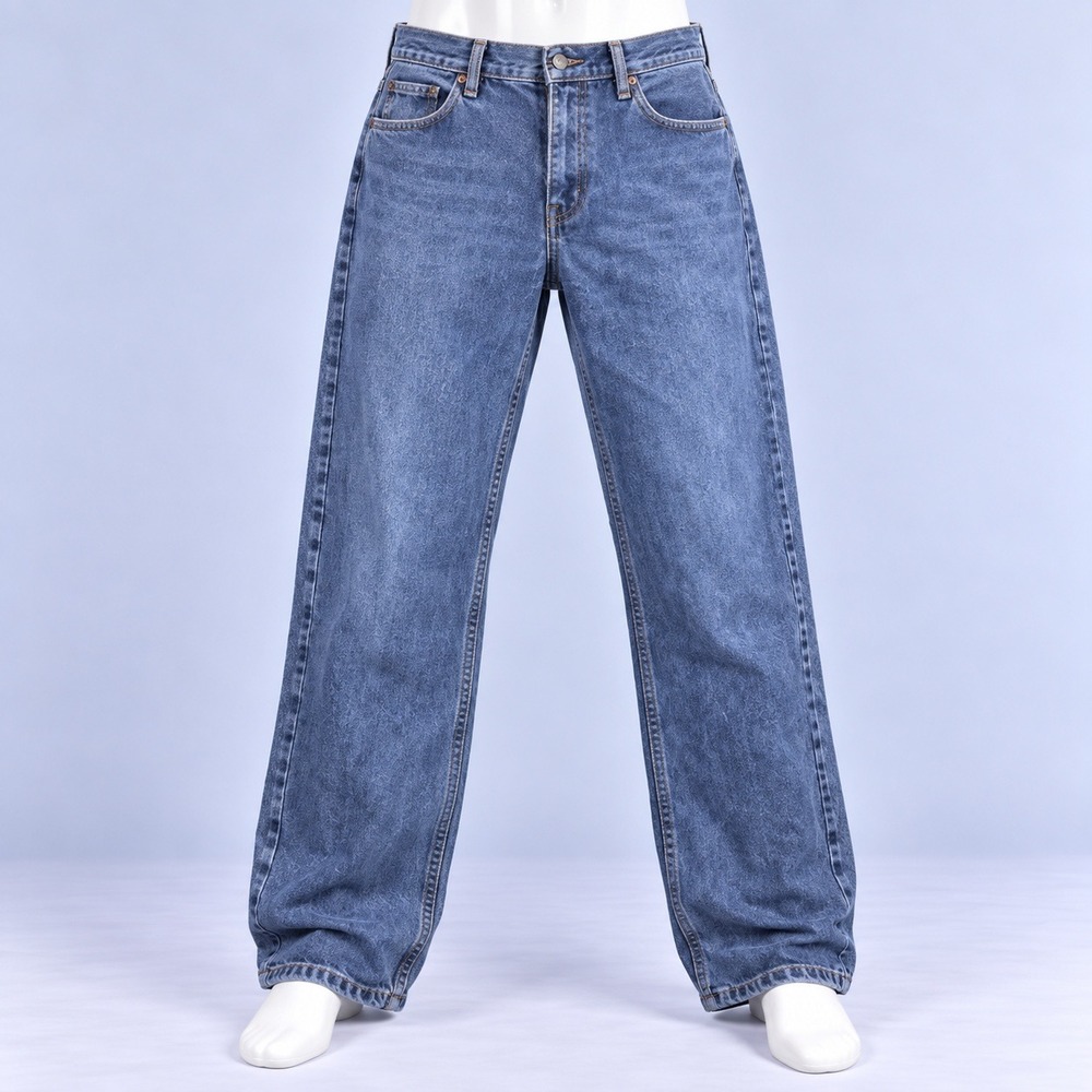 Wrangler Five Star Premium Denim Jeans Mens 36x31 Blue Straight Leg Classic